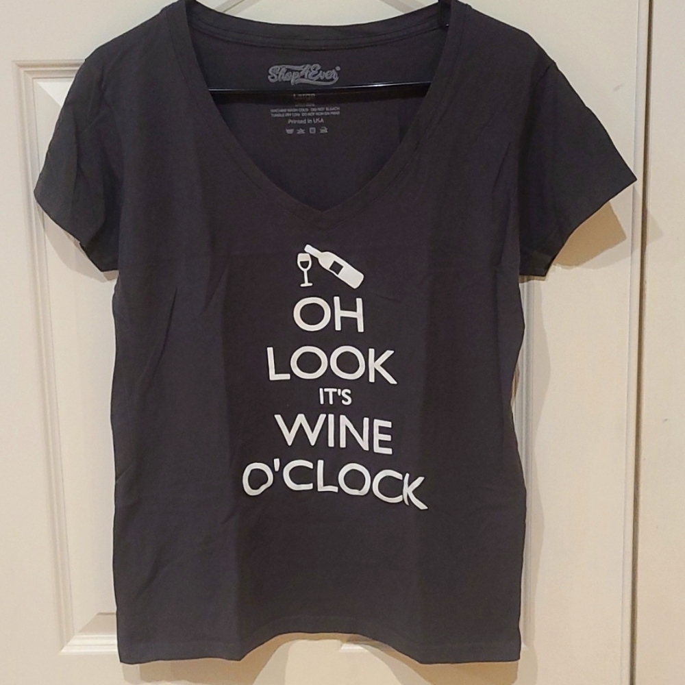 Wine O'Clock Tee